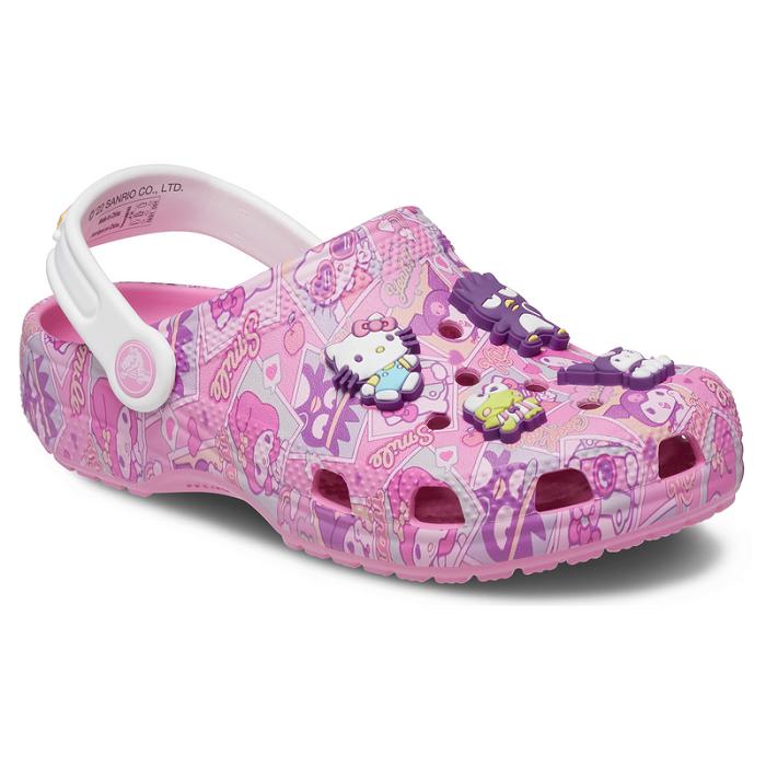 Pink Hello Kitty Hello Kitty and Friends x Crocs Adult Classic Clog | CA_HK82487