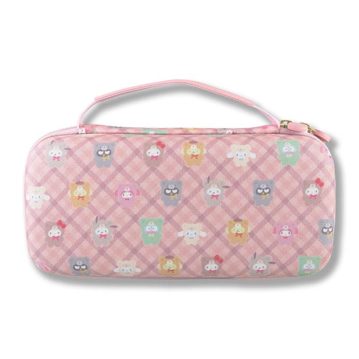 Pink Hello Kitty Hello Kitty and Friends x Sonix Nintendo Switch Carrying Case (Latte Bears) | CA_HK23566