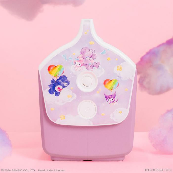 Pink Hello Kitty Hello Kitty and Friends x Care Bears Igloo Little Playmate 7 Qt Cooler | CA_HK19705