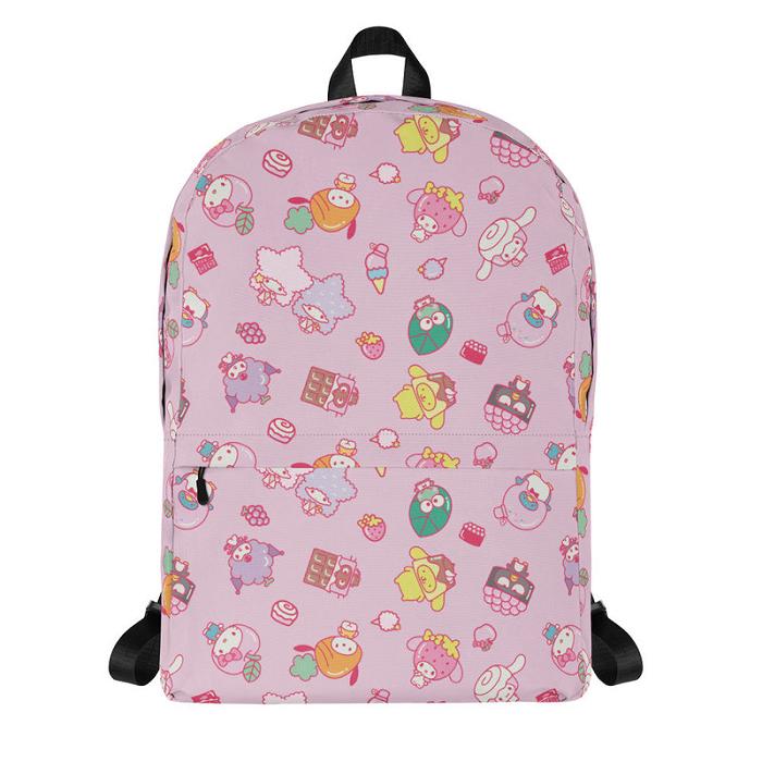 Pink Hello Kitty Hello Kitty and Friends Eats & Treats All-over Print | CA_HK53378