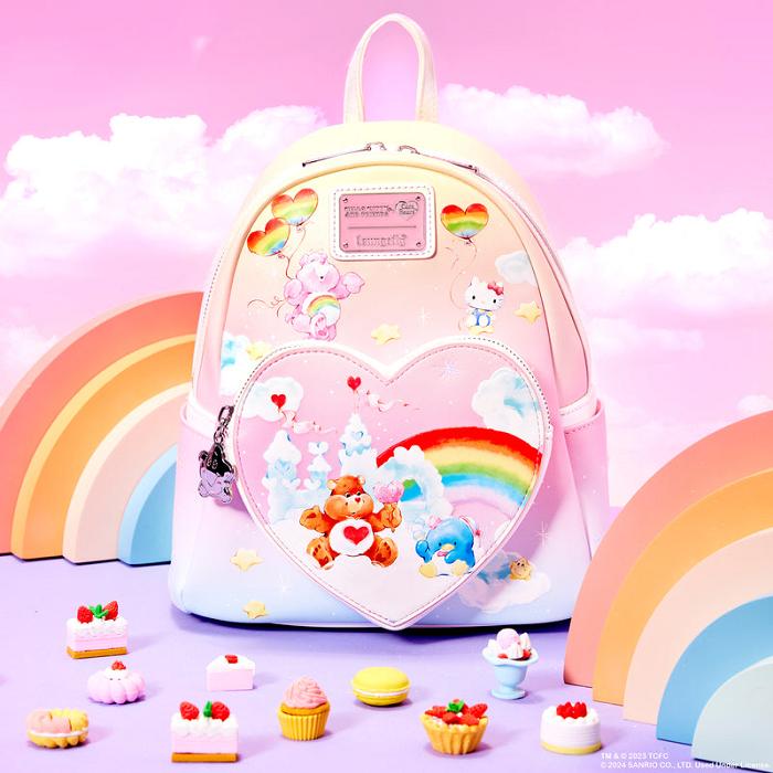 Pink Hello Kitty Hello Kitty and Friends x Care Bears Care-A-Lot Mini | CA_HK14379