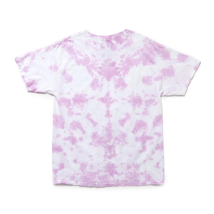 Pink Hello Kitty Hello Kitty x Care Bears Tie-Dye Glitter Tee | CA_HK46394