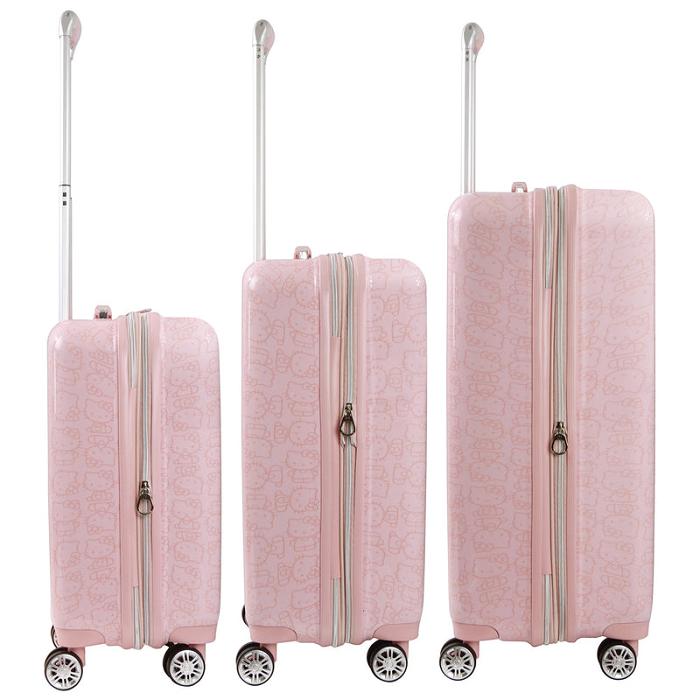 Pink Hello Kitty Hello Kitty x FUL Pose 3-Pc Hardshell Luggage (Pink) | CA_HK80248