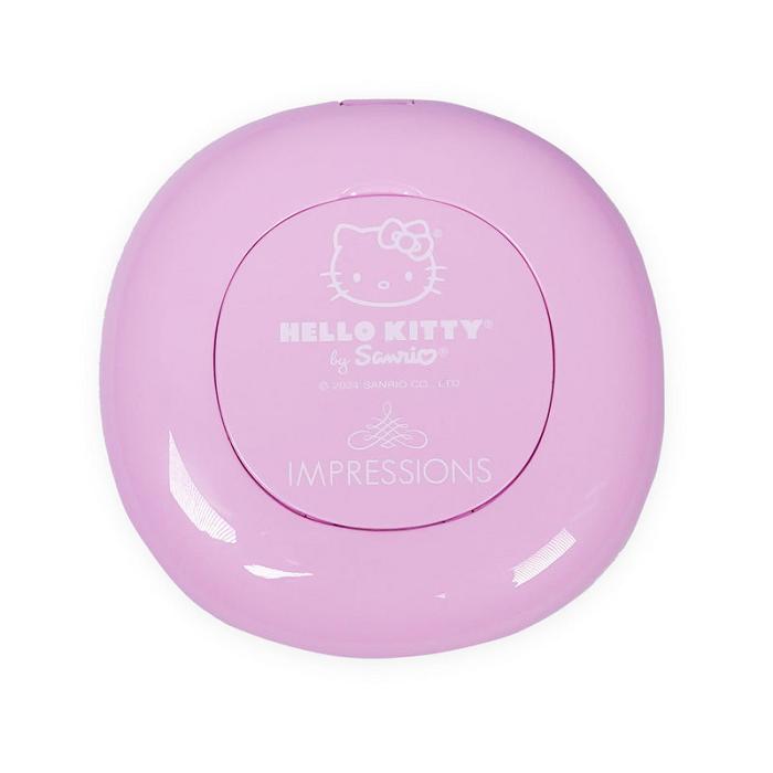 Pink Hello Kitty Hello Kitty x Impressions Vanity 50th Anniv. Round LED Compact Mirror | CA_HK90519