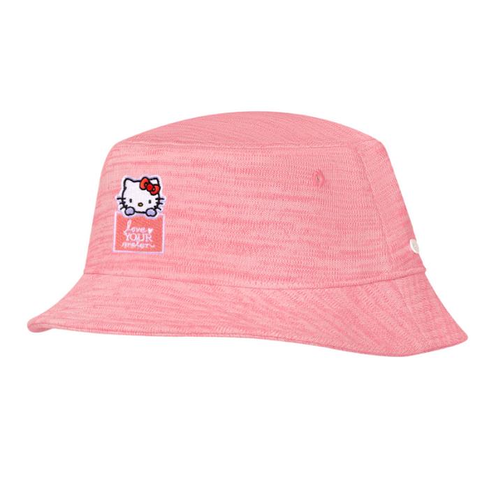 Pink Hello Kitty Hello Kitty x Love Your Melon Speckled Hero Bucket Hat (Pink) | CA_HK45088