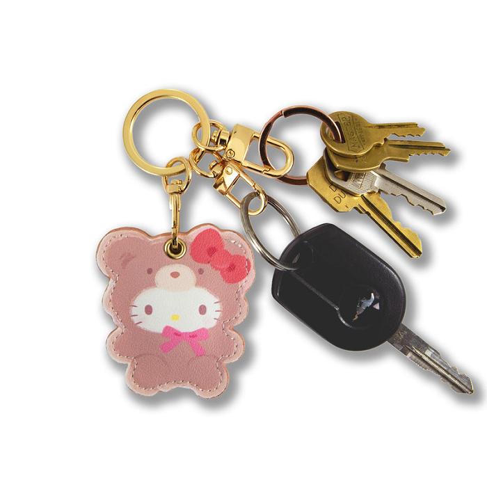 Pink Hello Kitty Hello Kitty x Sonix AirTag Keychain (Latte Bears) | CA_HK63044