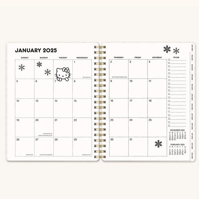 Pink Hello Kitty Hello Kitty x Studio Oh! 2025 Desert Adventure Baxter Planner | CA_HK93570