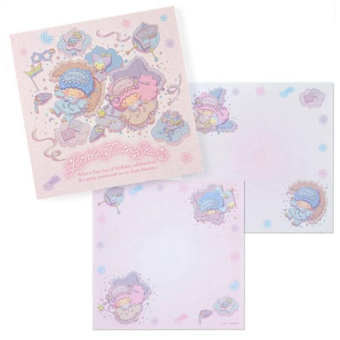 Pink Hello Kitty LittleTwinStars Memo Pad (Sweet Dreams Series) | CA_HK79105