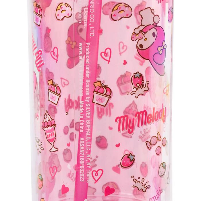 Pink Hello Kitty My Melody 20oz Strawberry Travel Tumbler | CA_HK10655