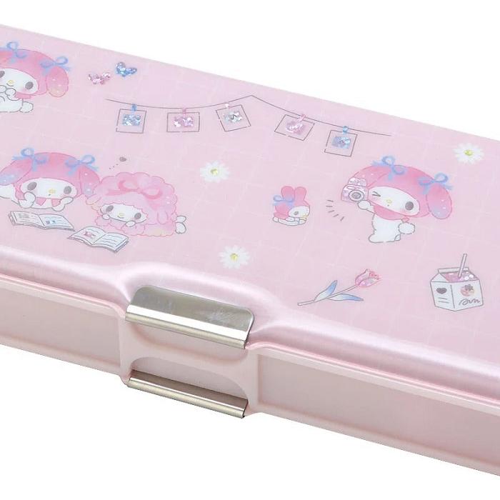 Pink Hello Kitty My Melody 2-Way Pencil Case | CA_HK52705