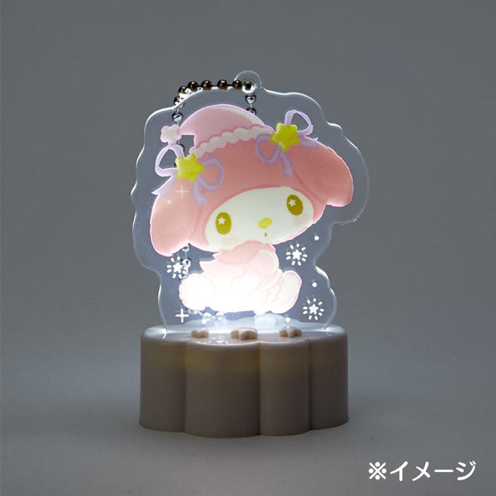 Pink Hello Kitty My Melody Acrylic Keychain and Light Stand | CA_HK36388