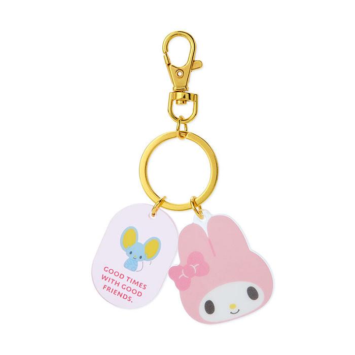 Pink Hello Kitty My Melody Besties Keychain | CA_HK50566