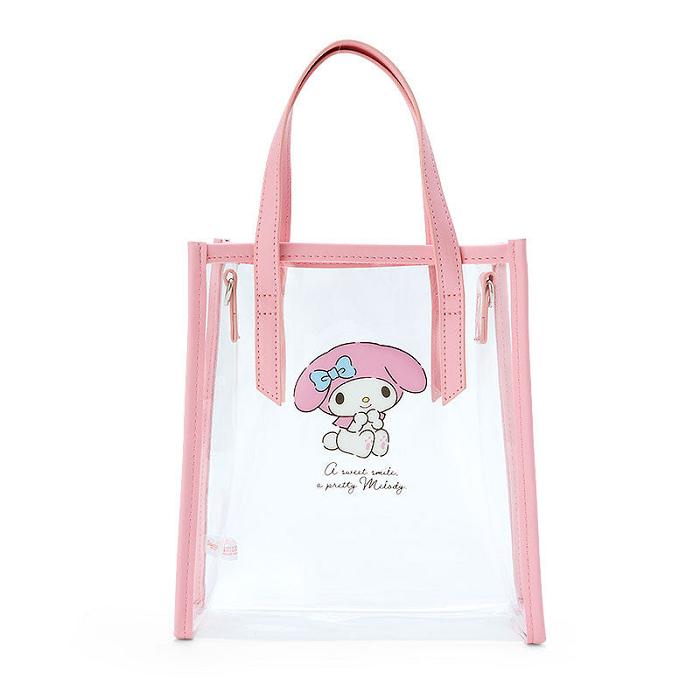 Pink Hello Kitty My Melody Clear Convertible Mini | CA_HK91960