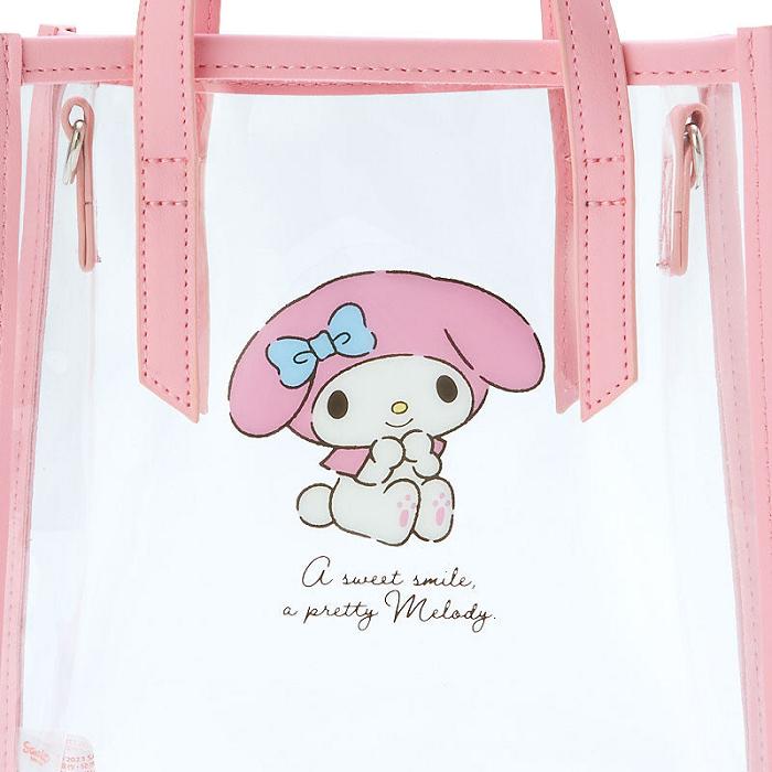 Pink Hello Kitty My Melody Clear Convertible Mini | CA_HK91960