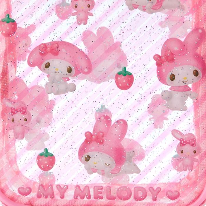 Pink Hello Kitty My Melody Clear Mini Zipper | CA_HK60222