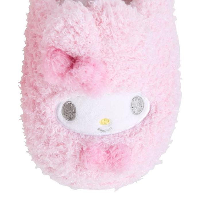 Pink Hello Kitty My Melody Cozy Sherpa Kids Slippers | CA_HK25135