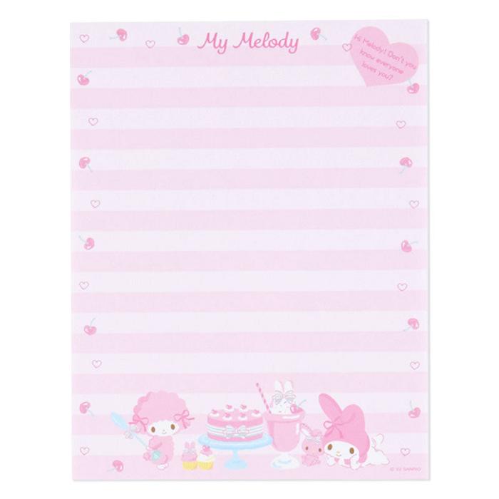 Pink Hello Kitty My Melody Deluxe Letter Set | CA_HK13438