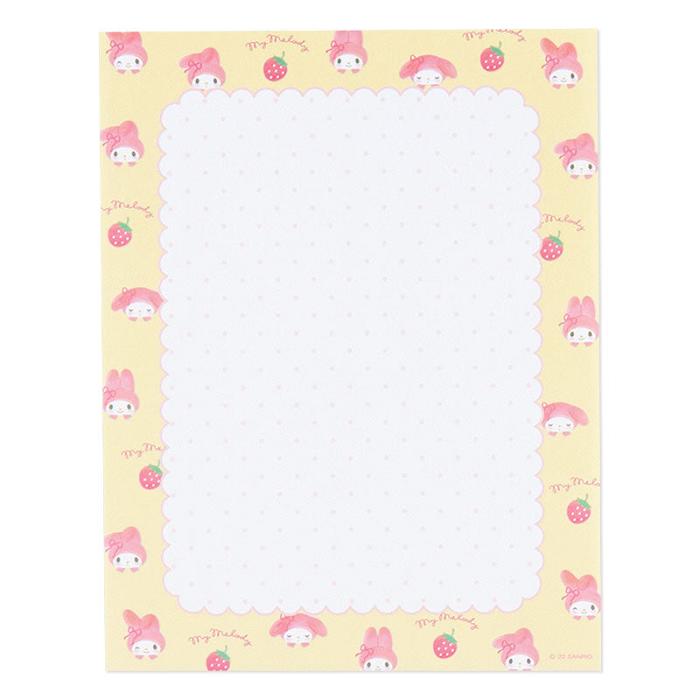 Pink Hello Kitty My Melody Deluxe Letter Set | CA_HK13438