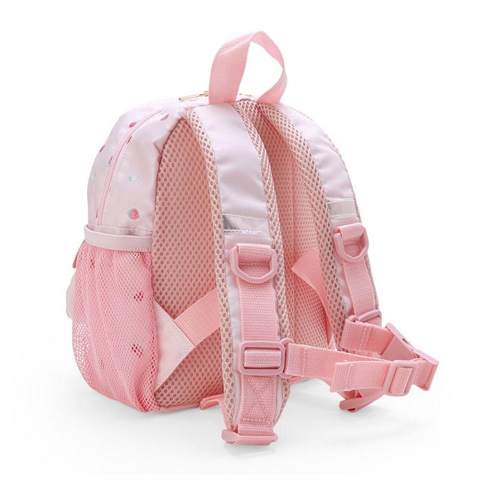 Pink Hello Kitty My Melody Face Kids Backpack | CA_HK95829