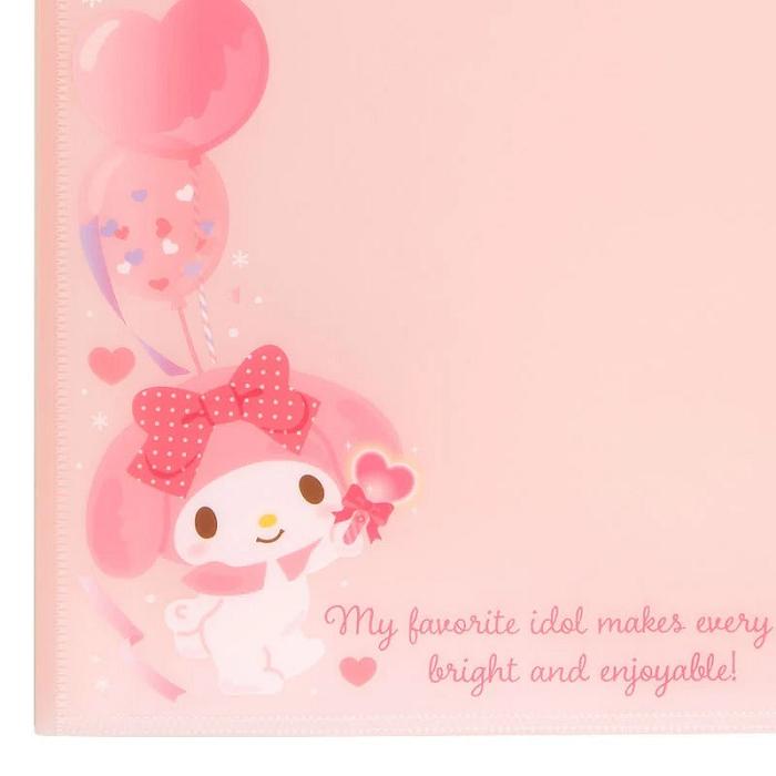 Pink Hello Kitty My Melody File Folder Collect Book | CA_HK83589