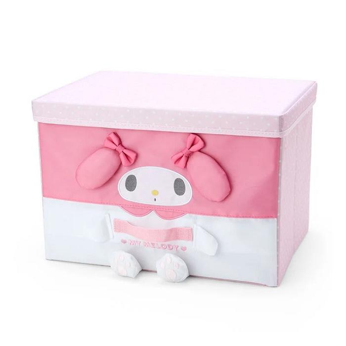 Pink Hello Kitty My Melody Foldable Storage Box (Large) | CA_HK32977