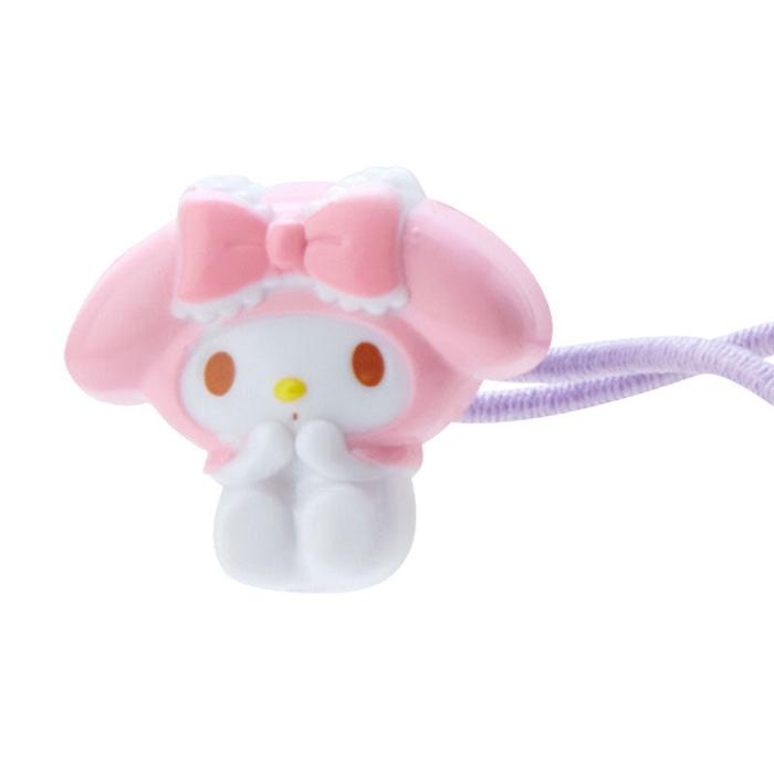 Pink Hello Kitty My Melody Holo Heart Hair Tie | CA_HK15901