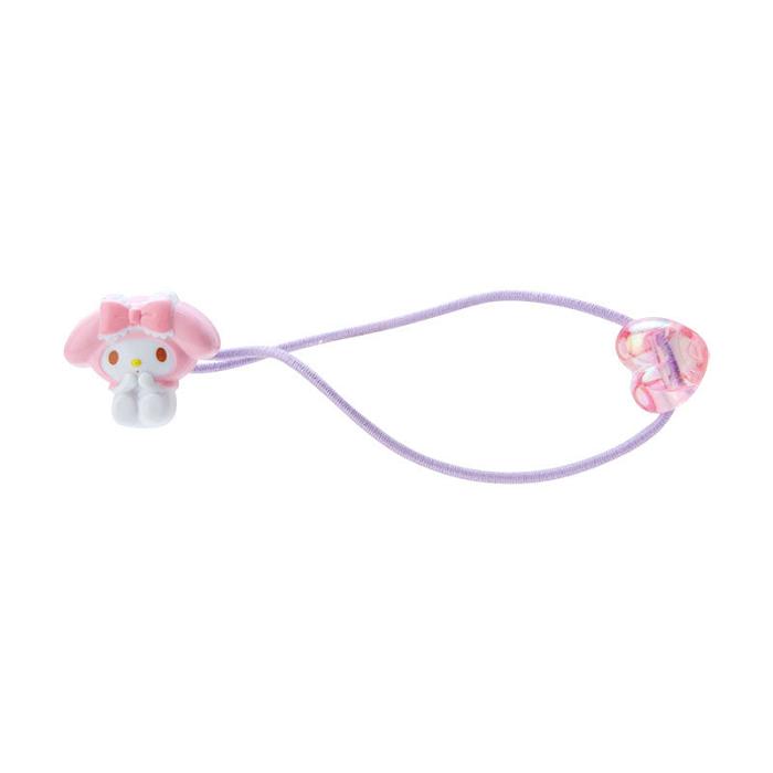 Pink Hello Kitty My Melody Holo Heart Hair Tie | CA_HK15901