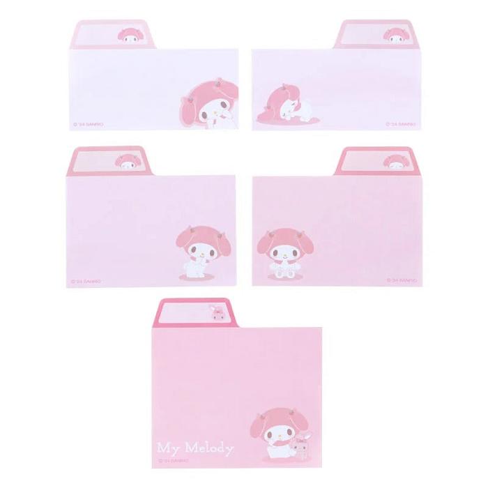 Pink Hello Kitty My Melody Index Tab Sticky Notes | CA_HK79909