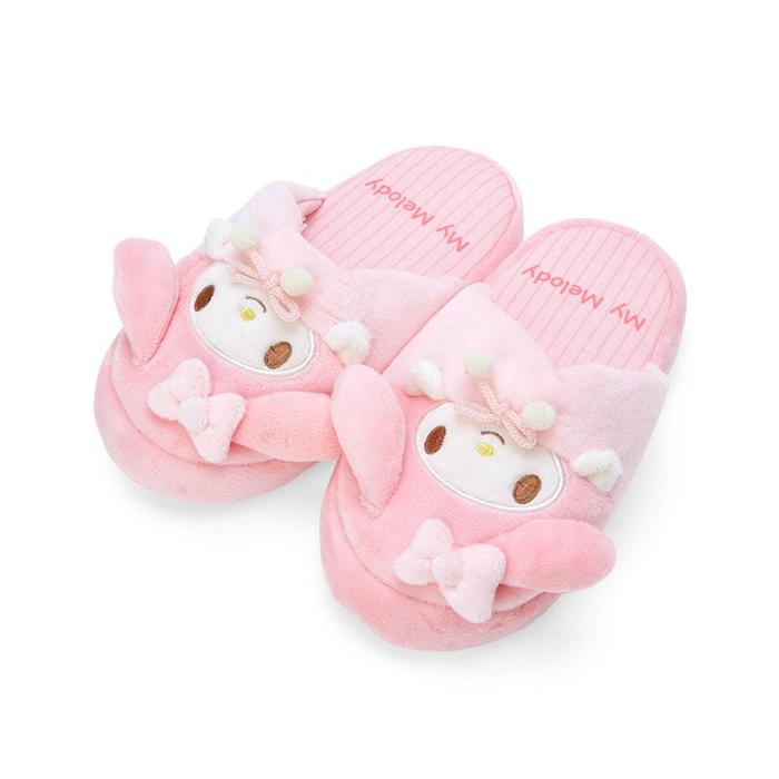 Pink Hello Kitty My Melody Kids Lounge Slippers | CA_HK91871