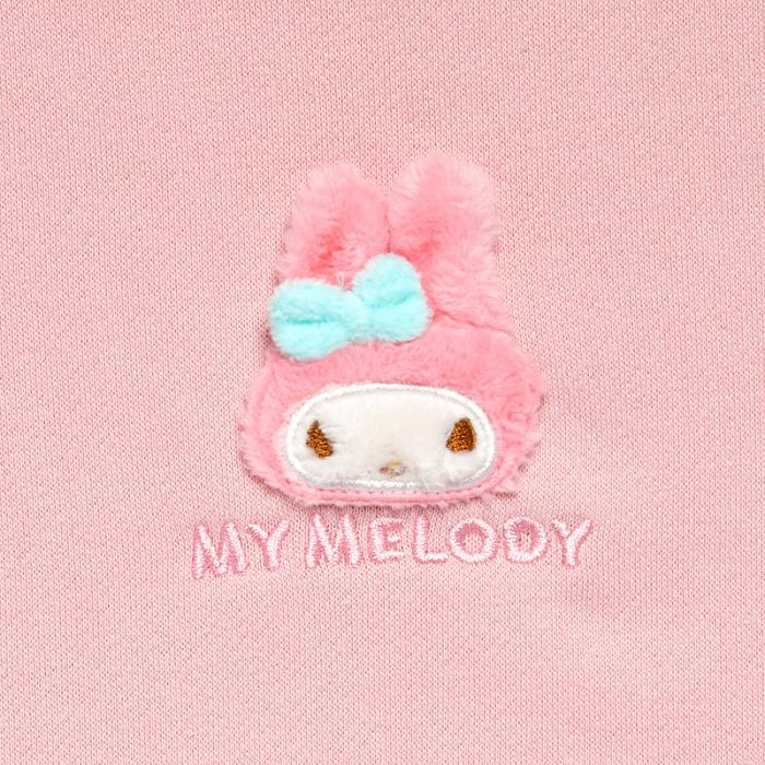 Pink Hello Kitty My Melody Kids Mascot Sweatshirt | CA_HK89921