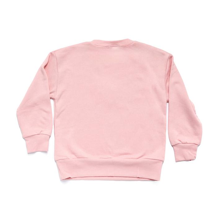 Pink Hello Kitty My Melody Kids Mascot Sweatshirt | CA_HK89921