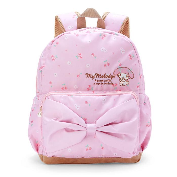 Pink Hello Kitty My Melody Kids Sweet Ribbon Backpack | CA_HK90690