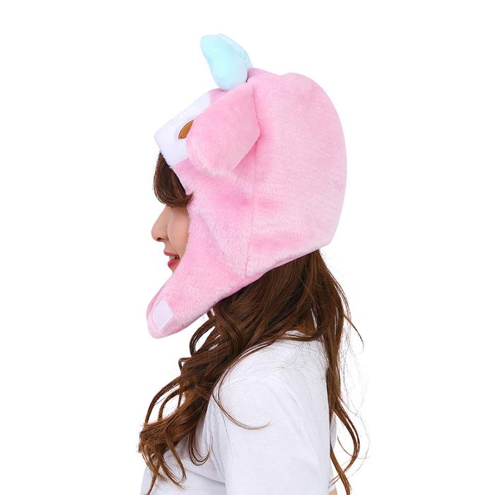 Pink Hello Kitty My Melody Kigurumi Hat | CA_HK22365