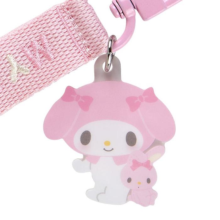 Pink Hello Kitty My Melody Logo Keychain (Sanrio Character Award Series) | CA_HK76245