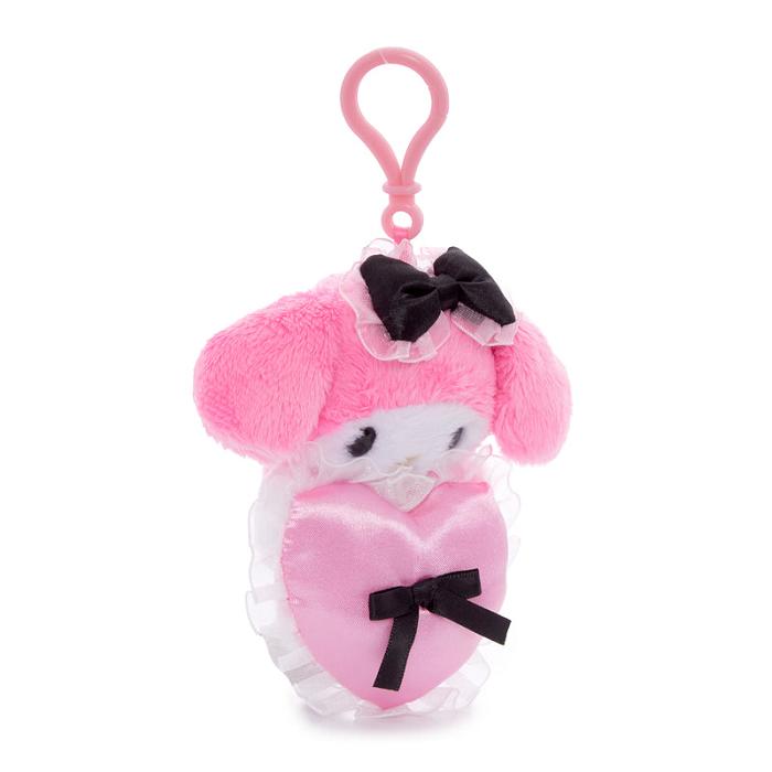 Pink Hello Kitty My Melody Lovely Ribbons Mascot Clip | CA_HK67267