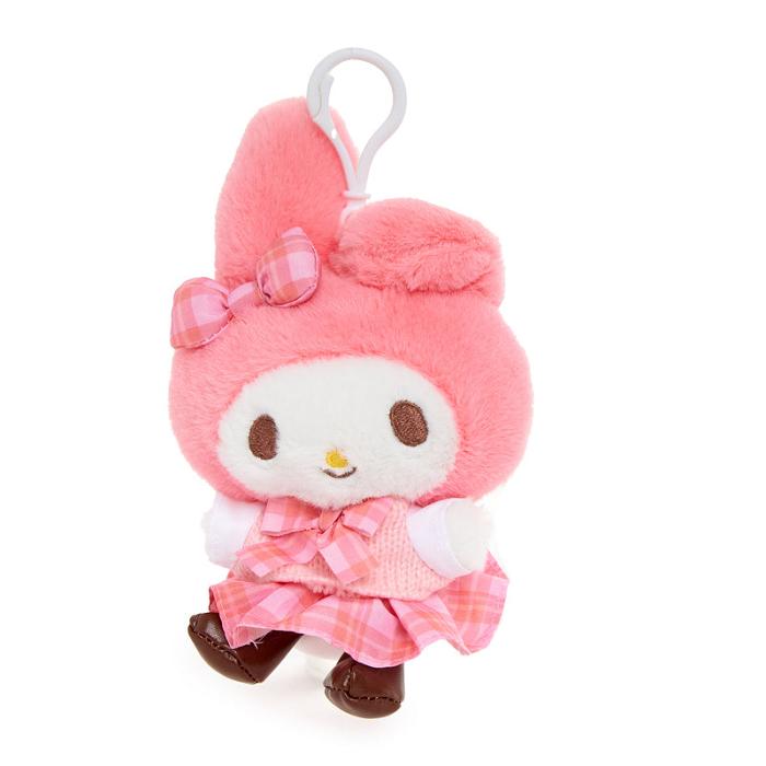 Pink Hello Kitty My Melody Mascot Clip (Uniform Series) | CA_HK51368