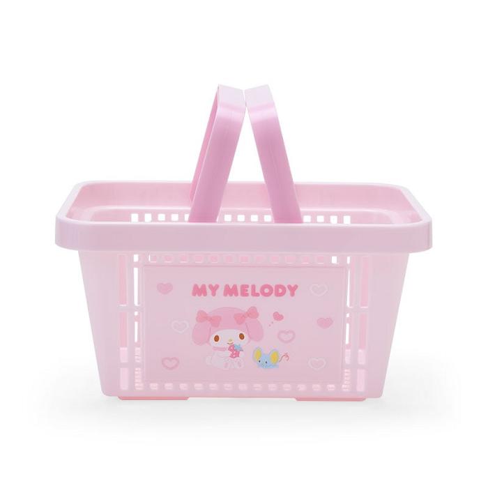 Pink Hello Kitty My Melody Mini Shopping Storage Basket | CA_HK39900