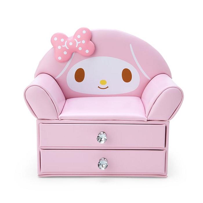 Pink Hello Kitty My Melody Mini Sofa Storage Chest | CA_HK79531