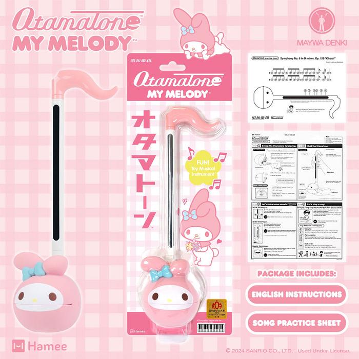 Pink Hello Kitty My Melody Otamatone Musical Toy | CA_HK87410