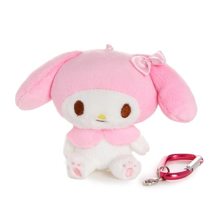 Pink Hello Kitty My Melody Plush Mascot Carabiner | CA_HK30914