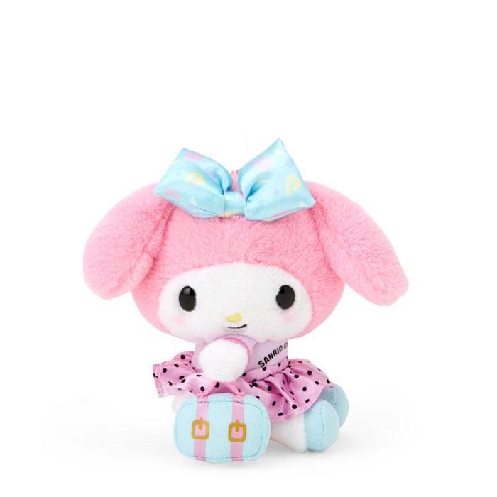 Pink Hello Kitty My Melody Plush Mascot Keychain (Day at the Funfair Series) | CA_HK84248