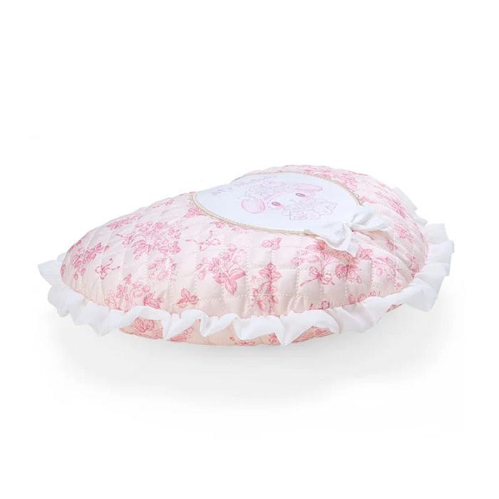 Pink Hello Kitty My Melody Quilted Throw Pillow (White Strawberry Series) | CA_HK92004