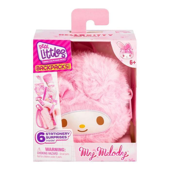 Pink Hello Kitty My Melody Real Littles Micro Backpack | CA_HK56180