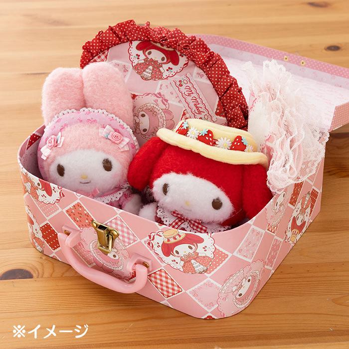 Pink Hello Kitty My Melody Red Akamelo Storage Suitcase | CA_HK14880