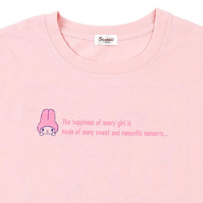 Pink Hello Kitty My Melody Relaxed Tee | CA_HK59798