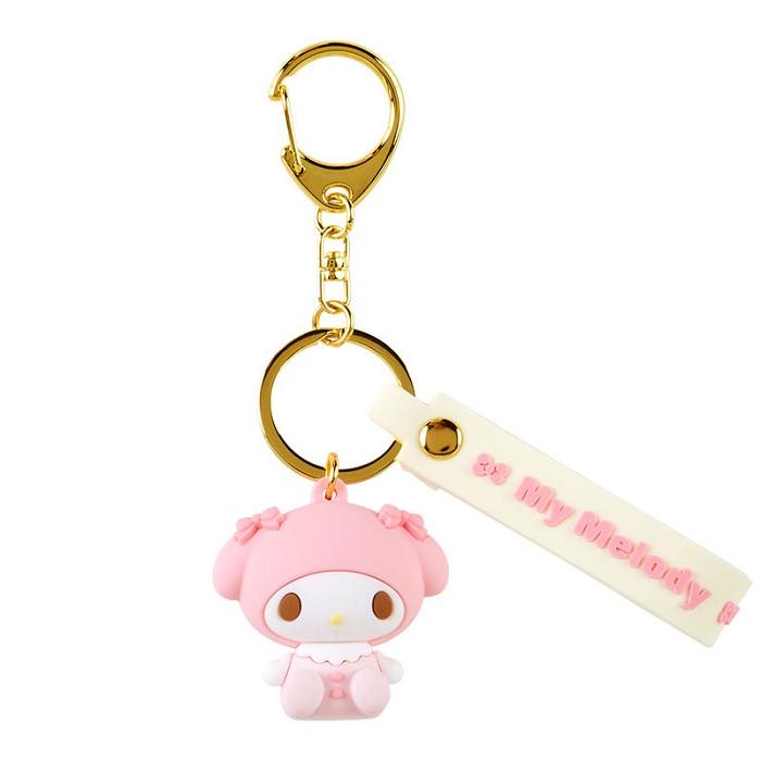 Pink Hello Kitty My Melody Signature Keychain (Baby Series) | CA_HK80514