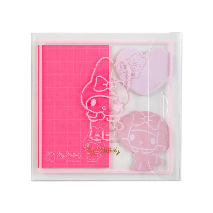 Pink Hello Kitty My Melody Sticky Notes (Calm Series) | CA_HK57757