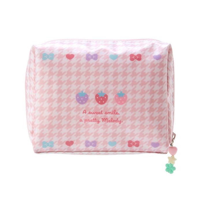 Pink Hello Kitty My Melody Zipper (Floral Houndstooth Series) | CA_HK88004