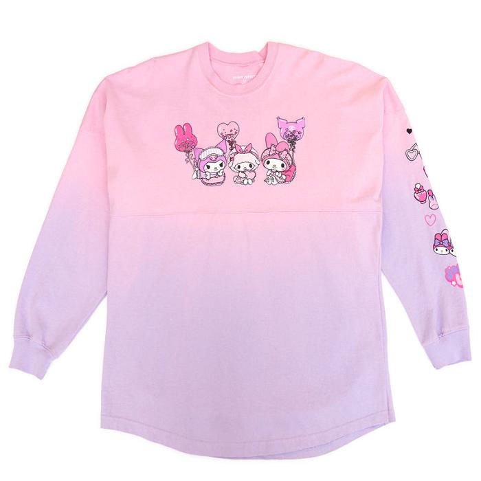 Pink Hello Kitty My Melody & Kuromi Sleepover JapanLA Spirit Jersey | CA_HK44763