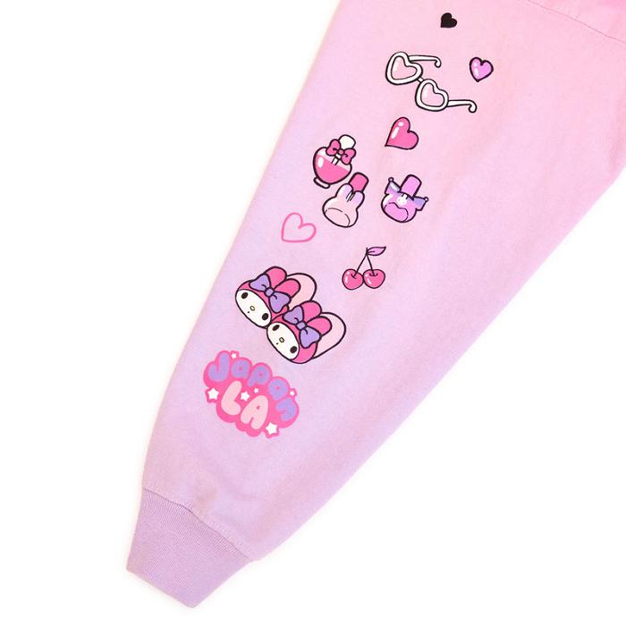 Pink Hello Kitty My Melody & Kuromi Sleepover JapanLA Spirit Jersey | CA_HK44763